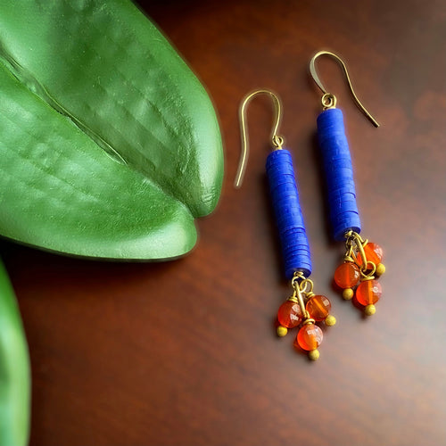 Blue Sunset Earrings