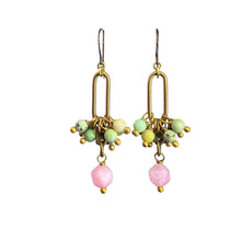 Load image into Gallery viewer, Lime Crane Earrings