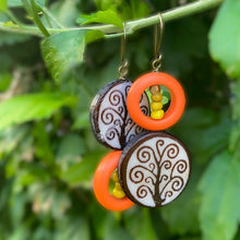 Load image into Gallery viewer, Citrus Grove Earrings
