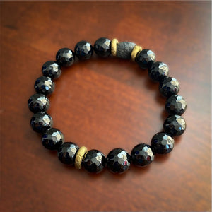 Black and Gold Bracelet