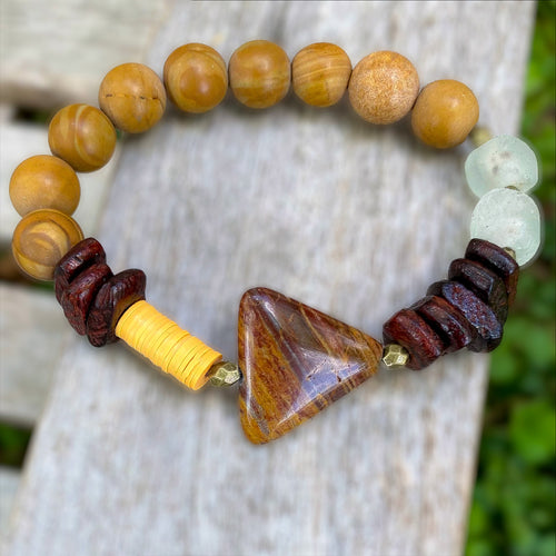 Directions Jasper Beaded Bracelet