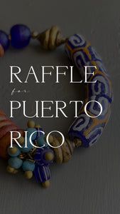 Auction for Puerto Rico hosted Aguja y Clavo Jewelry