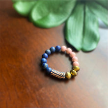 Load image into Gallery viewer, Blue Swirl African Bracelets